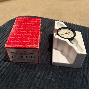 Starrett Measurement Dial Indicator 25-111J New in Box, Fully Functional